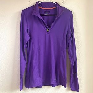 Brooks Equilibrium Running Half Zip Top Jacket Pullover